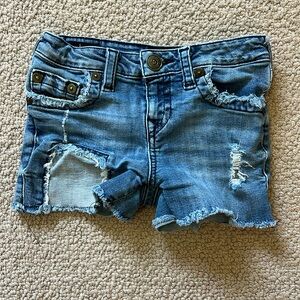 True Religion girls shorts